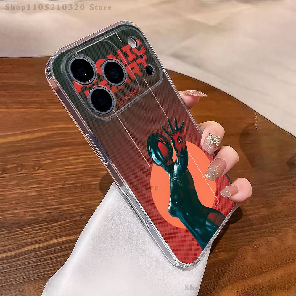 Game A-Atomic H-Heart  Phone Case For iPhone 17,16,15,14,13,12,11 Pro,Max,Plus,XR,Mini,E Clear Full-coverage Soft Cover