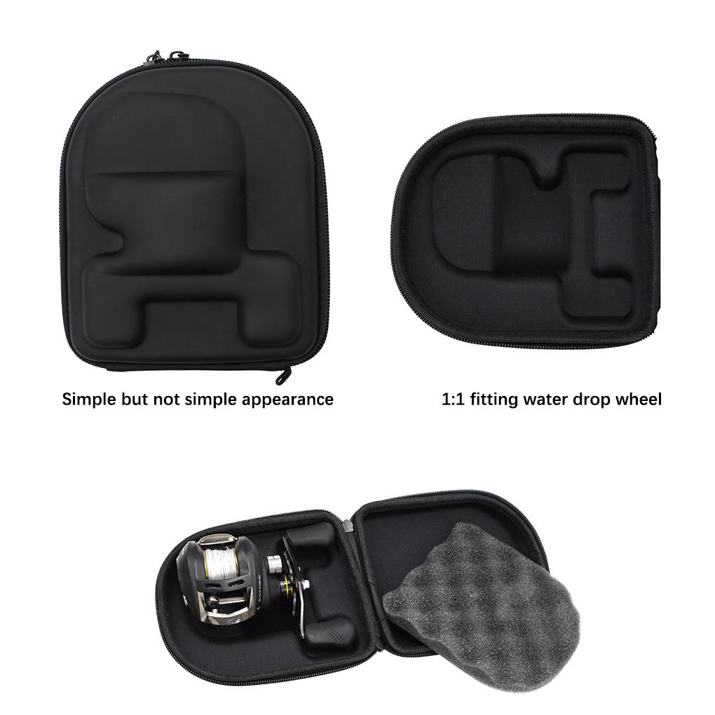 Fishing Case Wheel Storage Cover Bait Reel Protective Boxes Pouch Tackle Shockproof Collection Tool Outdoor Portable