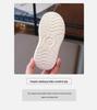 2025 Winter New Leather Boys' & Girls' Velvet-Lined Warm Cotton Casual Sneakers
