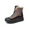 Martin Boots Cotton Shoes New Soft Platform Versatile Autumn and Winter New Mother High-top Snow Boots Short Boots Women