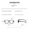 Anti-blue Light Glasses High Quality Square Eyewear Women Men Luxury Eyeglasses Blue Light Blocking Man Lady Computer Eyeglas