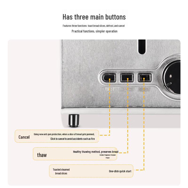Zhishi 6-Slice Automatic Toaster