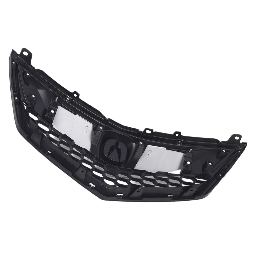 Front Bumper Upper Grille with Chrome Trim 71121TX4A51 Mesh Bumper Hood Grille Assembly Replacement for RDX 2016-2018