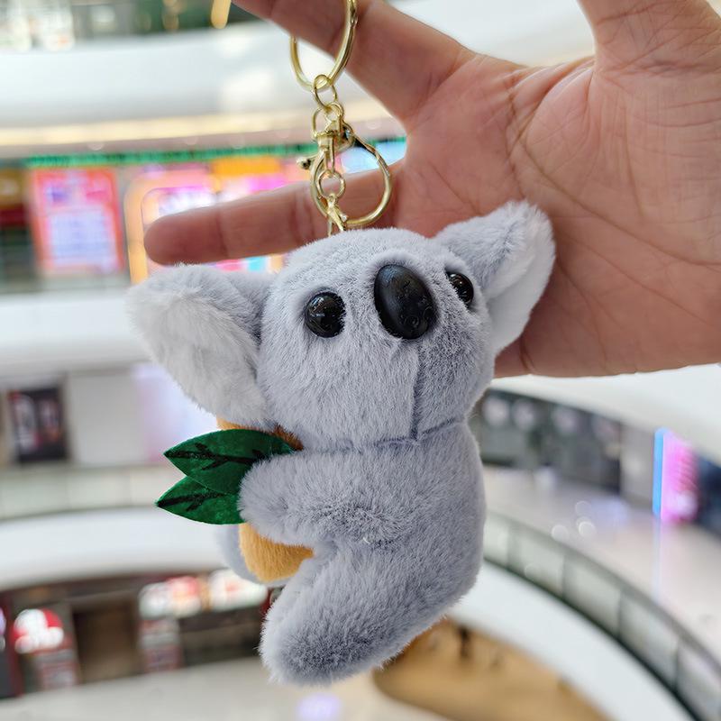 Breloc Jucărie de Pluș Koala Desen Animat - Ornament Pandantiv Ursuleț Drăguț