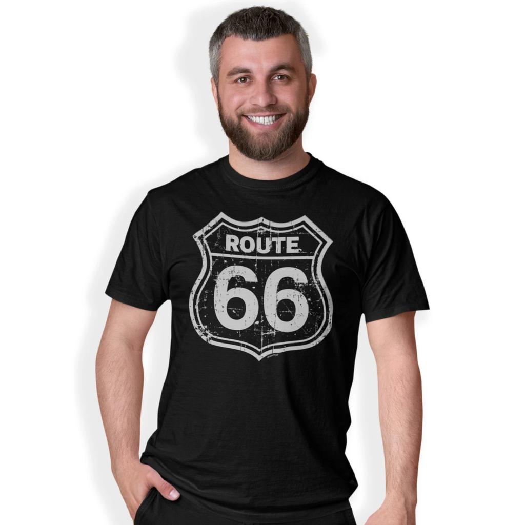 Route 66 T-shirt American Highway Sign Main Street of America The Mother Road
