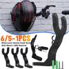 Motorcycle Helmet Hook Racks Kitchen Cabinet Shelf Wall Mount Hooks Electric Bicycle Helmet Rack Wall-Mounted Storage Holder