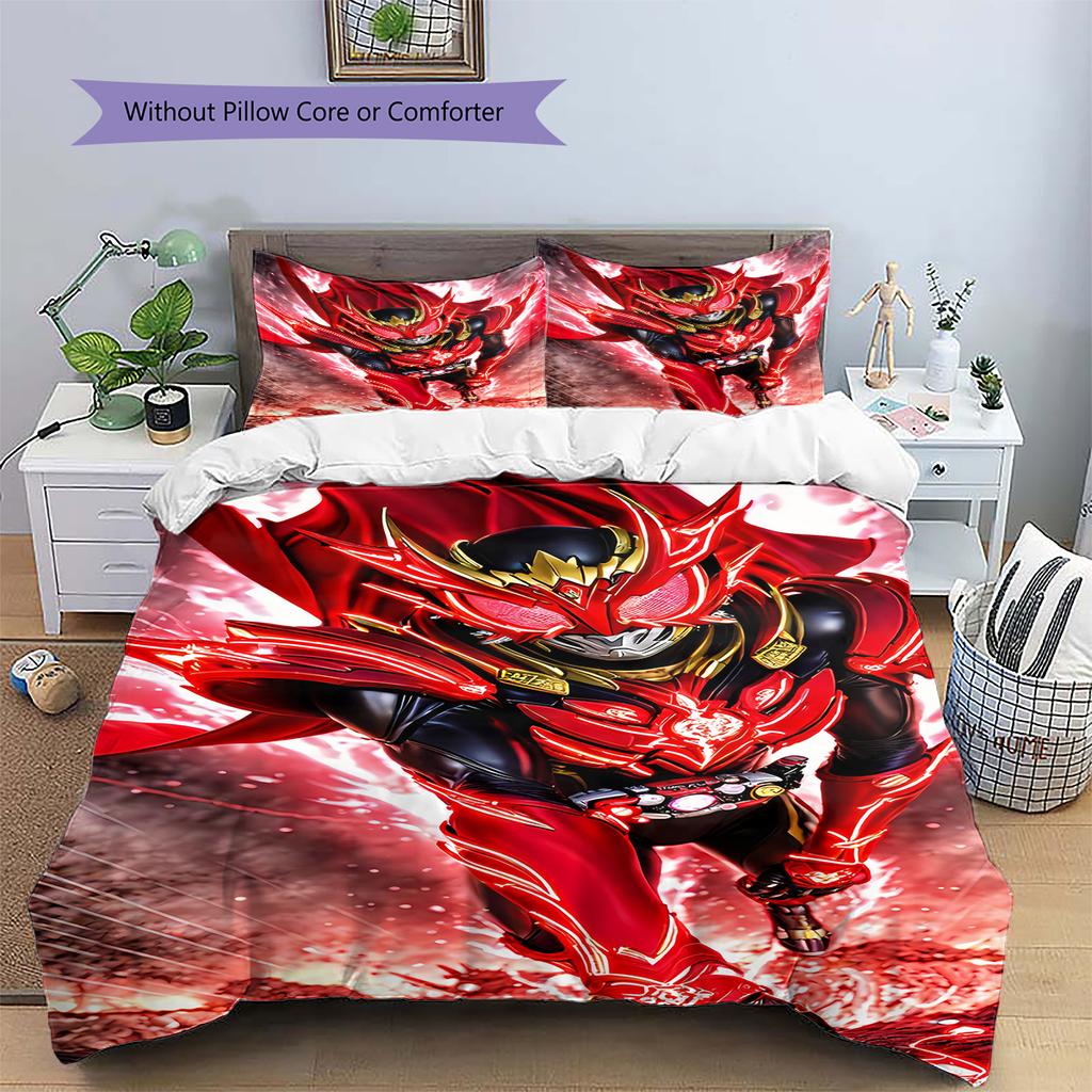 Retro Poster Art Bedding Set, Vintage Hero Design Bedroom Decor, Unique Collection Home Gift.chl