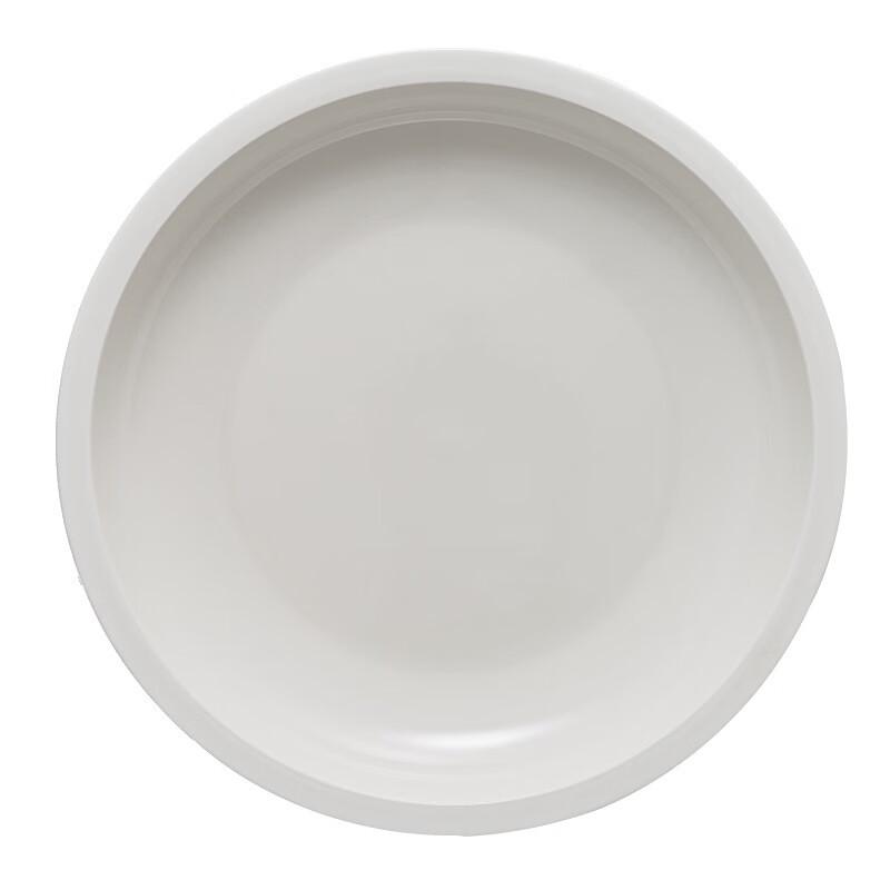 ZISIZ Ceramic Round Deep Plate