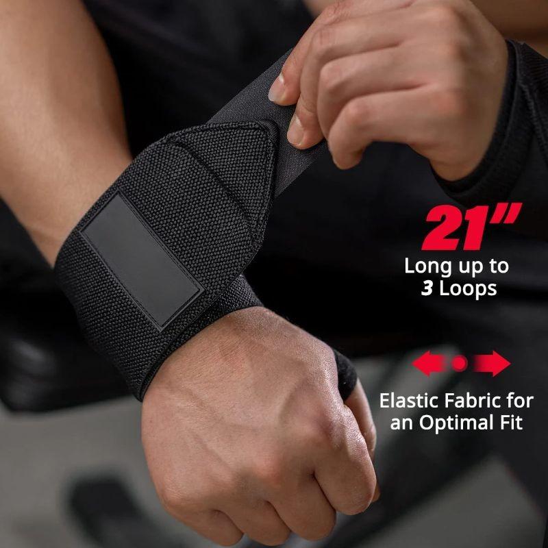 Regulowany Pasek na Nadgarstek Orteza Nadgarstka Paski Sportowe Dodatkowa Wytrzymałość Opaski do Podnoszenia Ciężarów Bandaż Fitness Siłownia Trening