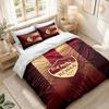 Bedding Set 1 Duvet Cover 2 Pillowcases AS Roma Print Bedroom Home Decoration