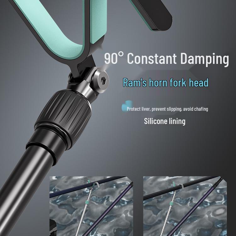 Universal Quick-Release Aluminum Fishing Rod Holder and Antenna Mount