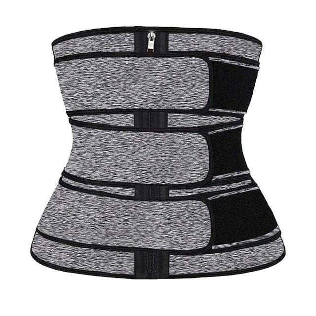 Women Waist Trainer Belly Slimming Sheath Sauna Body Shaper Fat Burning Shapewear Corsets Tummy Trimmer Sweating Workout Belts 5
