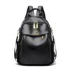 Women's PU Backpack Durable Shoulder Bag Large Capacity Travel Backpack