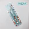 1.5mm High-Precision Stainless Steel Tweezers, Colorful Cartoon Design for DIY Journals