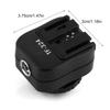 Flashing Hot Shoe TF324 Flashing Hot Shoe Sync Adapter with PC Sync Port Dedicated for HLV F58AM F42AM F56AM DSLR Camera