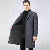 Herren Doppelseitiger Woll-Wintermantel - Koreanischer Stil, Große Größen, Kaschmirjacke