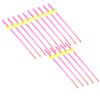 15Pcs Set Mini Winter Ice Fishing Rod Front End Section Pole Tip Fishing Accessories12CM