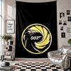 Wall TapestryJames Bond 007 Art Hanging Cloth Decorative Background Cover for Room Decoration