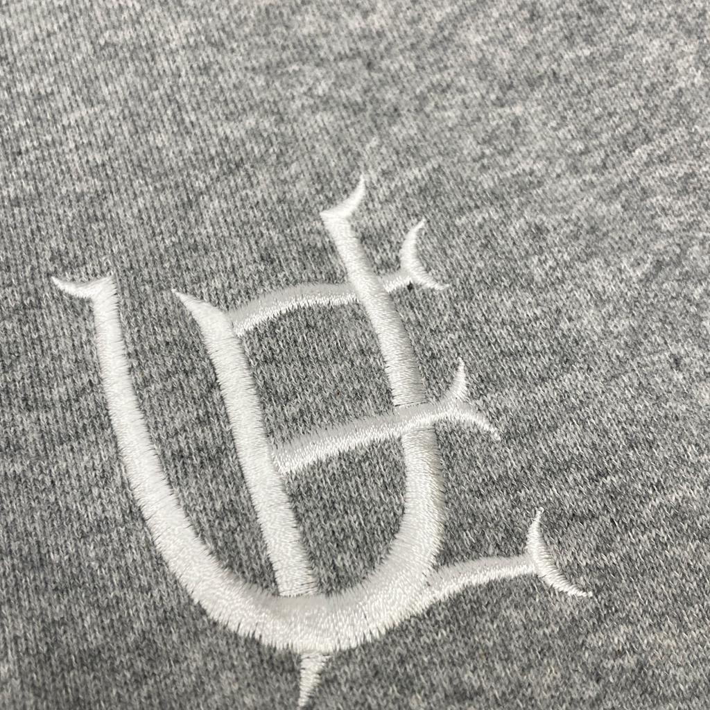 uniform experiment Grey UE-240006 Authentic Golo Sweat Jacket Jacket 2 grayUsed