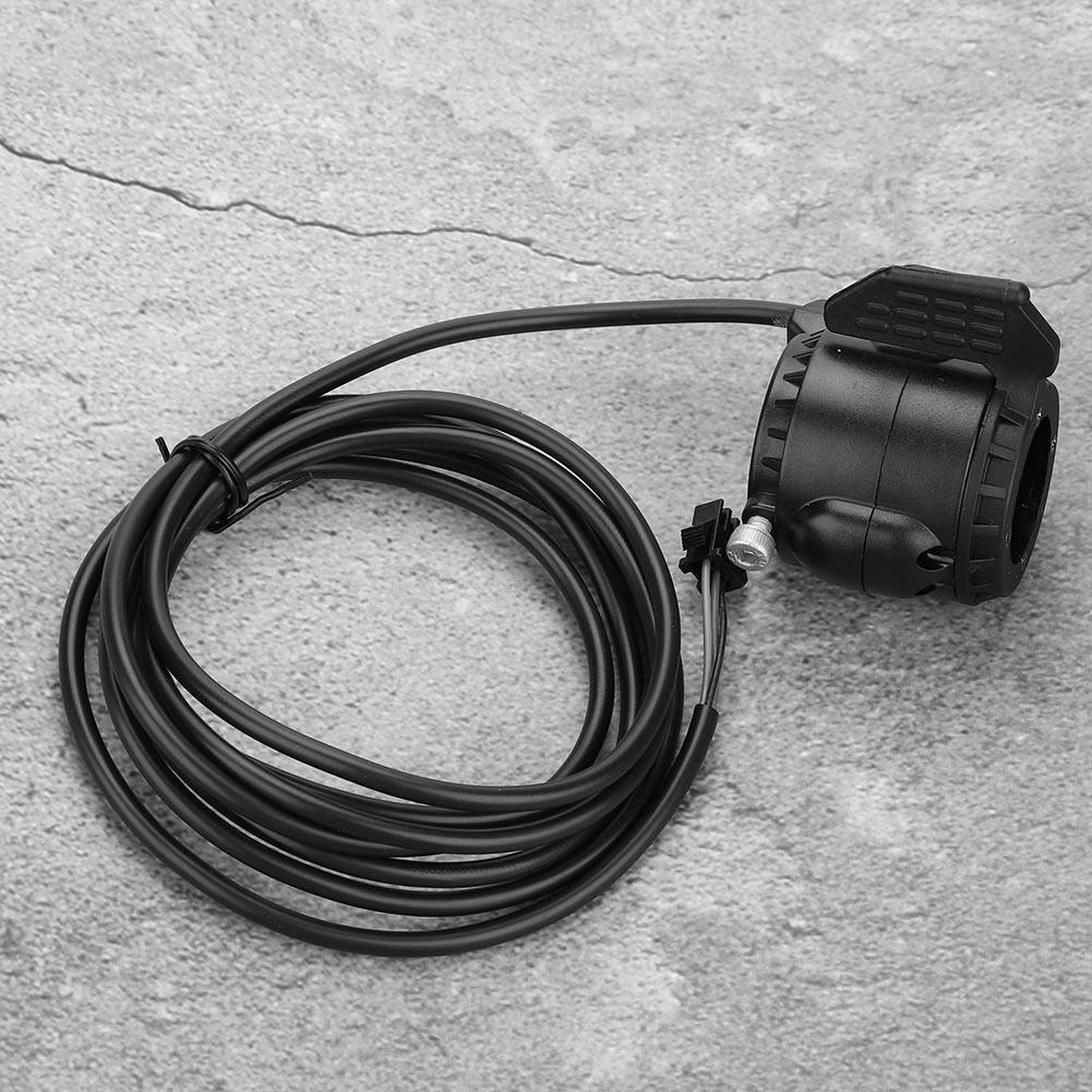 Speed Control 3 Wires Thumb Throttle On 22.5mm Handle for Electric Bike Scooter(Right)