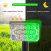 Adjustable Solar Spotlight Solar Garden Light IP65 Solar Power Green Light For Yard Path Tree Decor Solar Light Outdoor