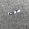 The new GT logo is suitable logo modification GT English letter metal body labeling gray rear tail label
