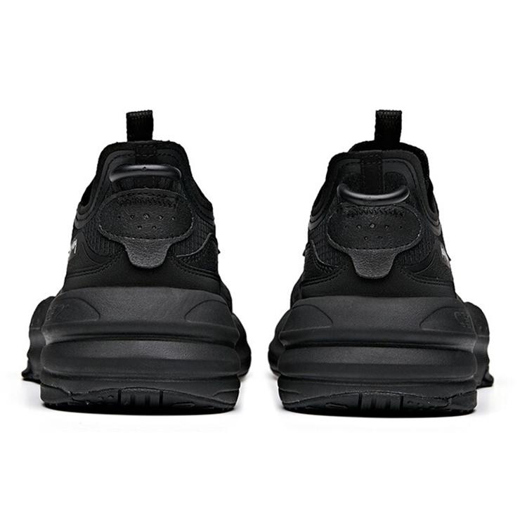 Anta C37 Series Slip Resistant Abrasion Resistant Low top Skateboard Shoes Women's Black 922128081-7