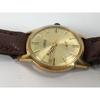 Used D1039 Rare Working Item Oris Vintage Manual Winding Men's Watch 6589 Gold Dial