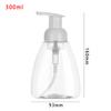 50/80/100/150/250 мл Домашние банные принадлежности Дезинфицирующее средство для рук Пластиковый дозатор для жидкого мыла Контейнер с помпой Прозрачный флакон для образования пены