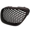 Black Mesh Debadged Grill Grille Mesh Badgeless Sport Racing Grill Compatible with Seat Leon MK2 1P 2006-2009