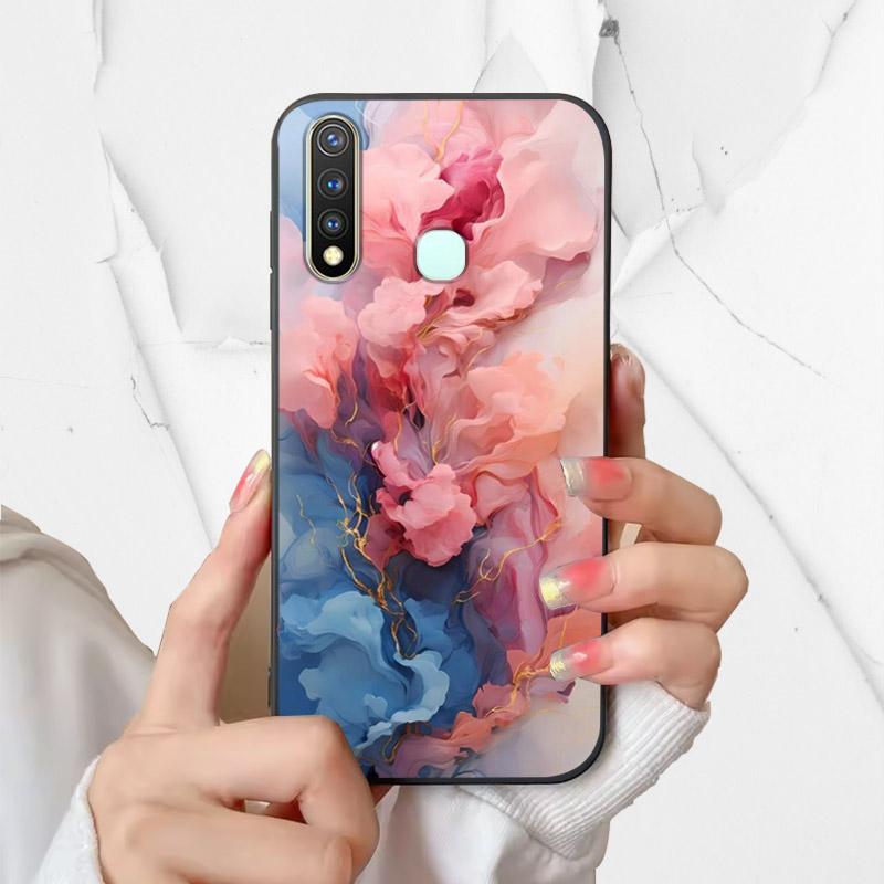 Case For Vivo Y19 Y 19 Cover Silicone Soft TPU Phone Case For Vivo Y19 1915 VIVOY19 Funda Capa Fashion Shockproof Shell Coque