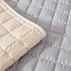 Snowflake Lace Decored Waffle Quilting Thicken Sofa Cover, Anti-Slip Sofa Towel For Living Room All Seasons Furture Decor