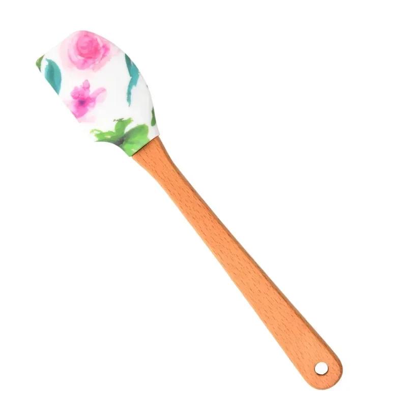Mini Silicone Spatula Cake Cream Spatula Split Butter Spatula Cake Decoration Tool Baking Accessories Kitchen Cooking Tool