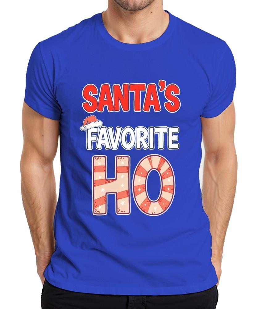 Santas Favorite Ho Funny Christmas Santa Party Gift Unisexs Tshirt