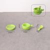 3Pcs 1/12 Dollhouse Mini Instant Noodles Bowl Plates Dishes Model Simulation Kitchen Decoration Doll House Pretend Play Toys