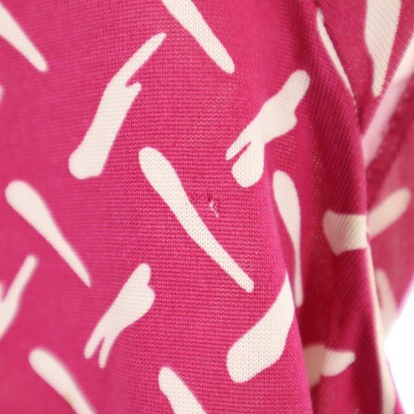 Diane von Furstenberg Heldekkende håndtak Uten ermer Ett stykke 2 Rosa Kvinner Brukt