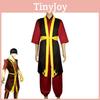 Authentisches Avatar Der Herr der Elemente Prinz Zuko Cosplay Kostüm für Halloween-Partys