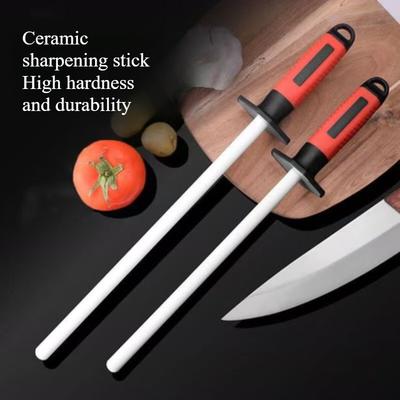 Barra Affilacoltelli in Ceramica Alta Durezza Bastoncino Affilacoltelli Pietra Affilacoltelli Ispessita per Uso Speciale per Coltello da Cucina da Macello