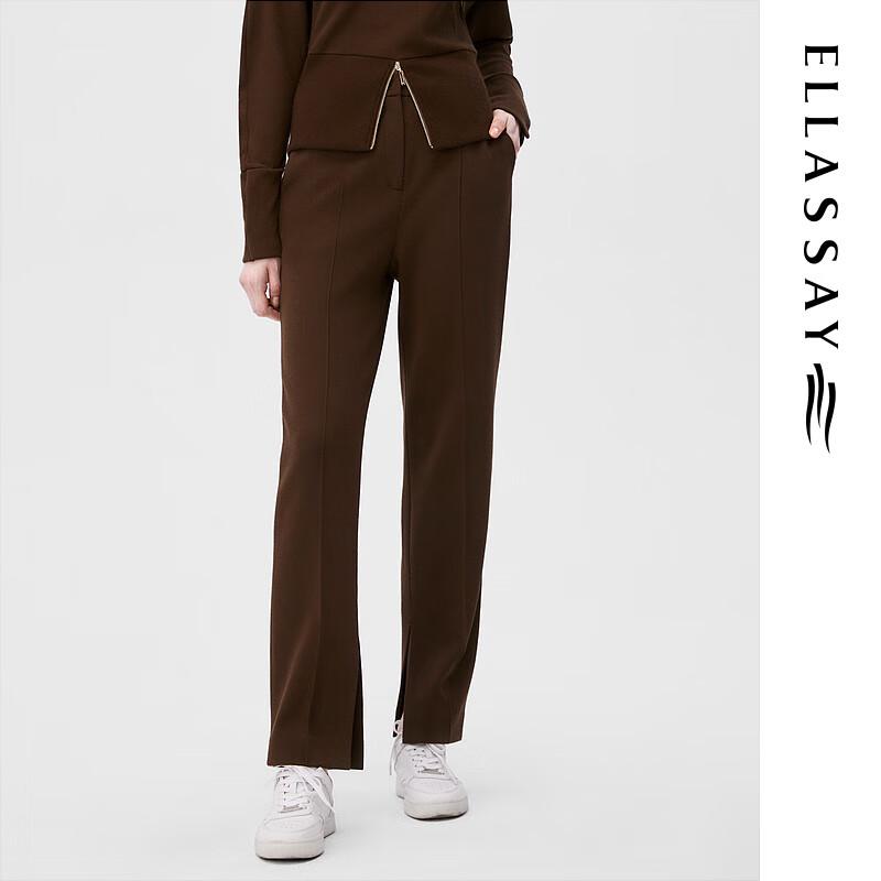 

ELLASSAY Женские повседневные брюки прямого кроя с высокой посадкой S