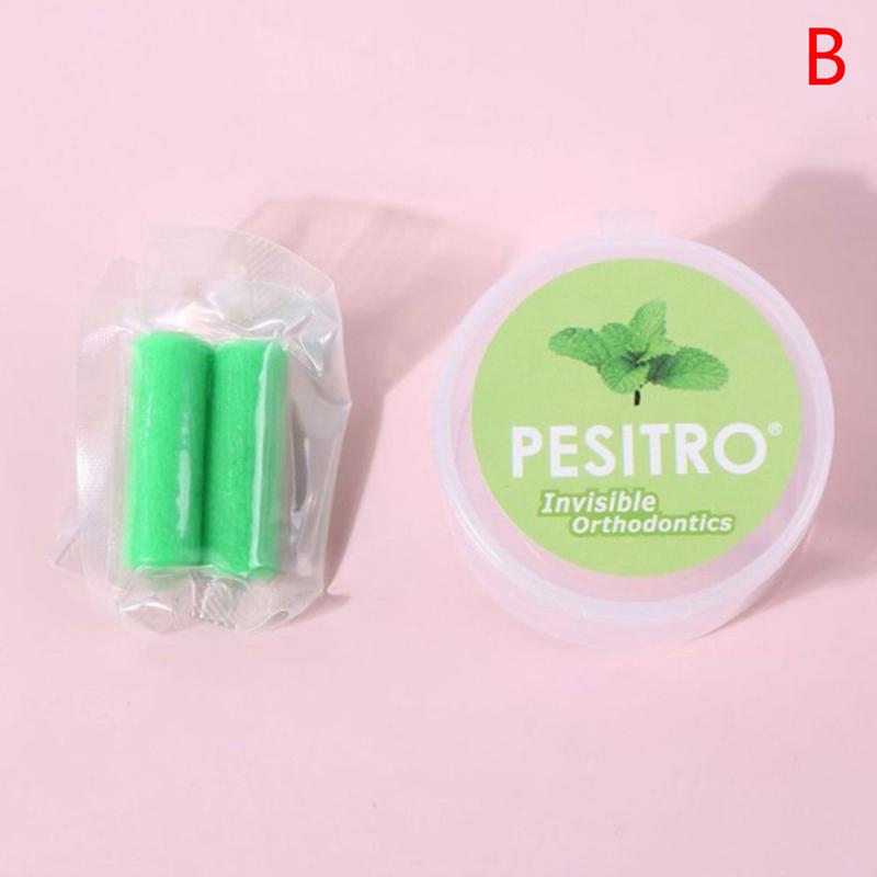 1 Çift Silikon Diş Çiğneme Aparey Çiğneyicileri Ortodontik Diş Teli Tepsisi Yerleştirici Diş Güzelliği Çiğneyicileri