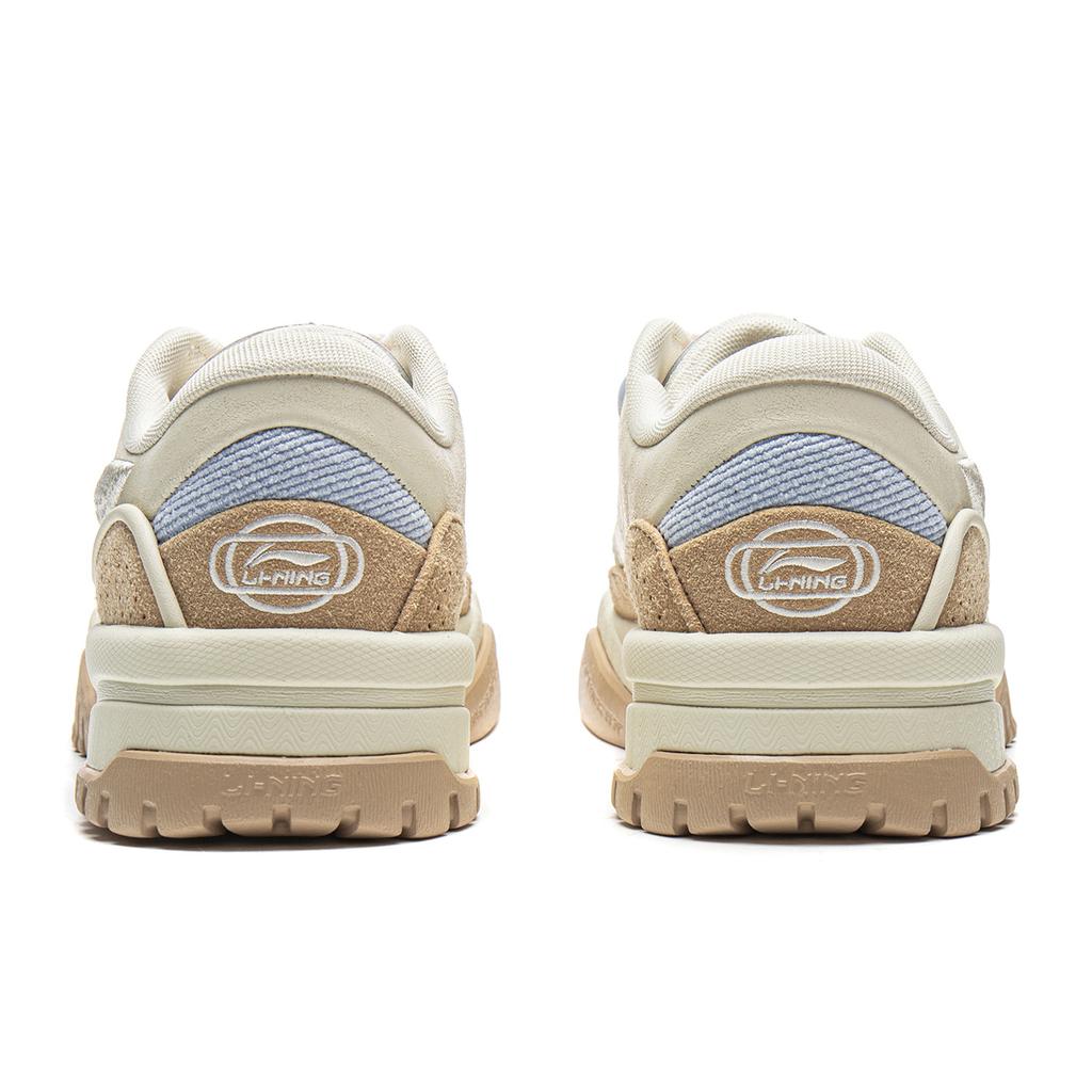 Li Ning Trendy Leap Slip Resistant Cushioning Abrasion Resistant Lightweight Low top Skateboard Shoes Women's AGCW012-4