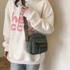 Neue Cord-Damen-Umhängetasche Klein Teenager-Mädchen Crossbody-Tasche Bolsa Süße Tragetasche Studentin Straße Koreanisch Harajuku Umhängetasche