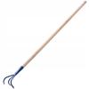 KADAX Hand Cultivator Soil Loosener Earth Metal