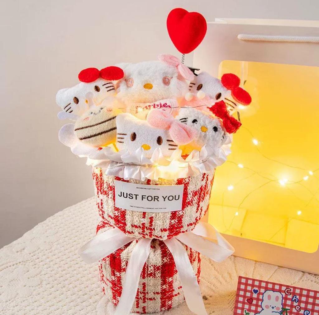 Birthday and Graduation Gift: Cinnamoroll Flower Bouquet Toy for Girls and Best Friends