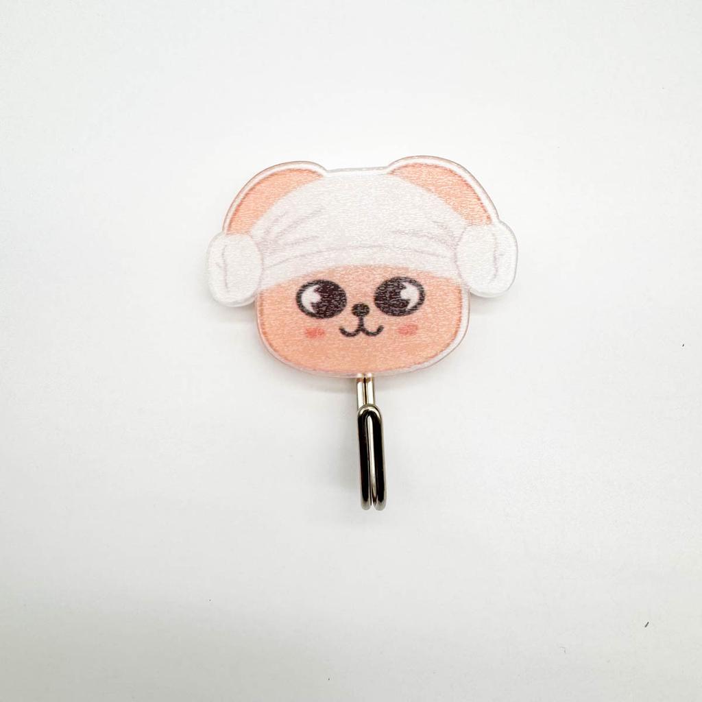 Summer Straykids Acrylic Cartoon Image Bathroom Skzoo Cute Acrylic Non Marking Hook Non Porous Acrylic Peripheral Gifts
