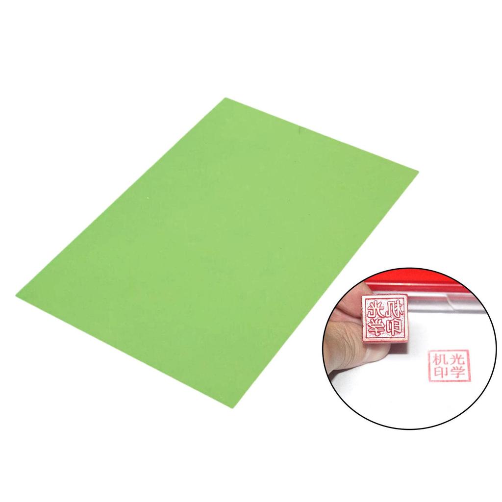 1 photopolymer plate resin stamp home stamp sheet water-soluble