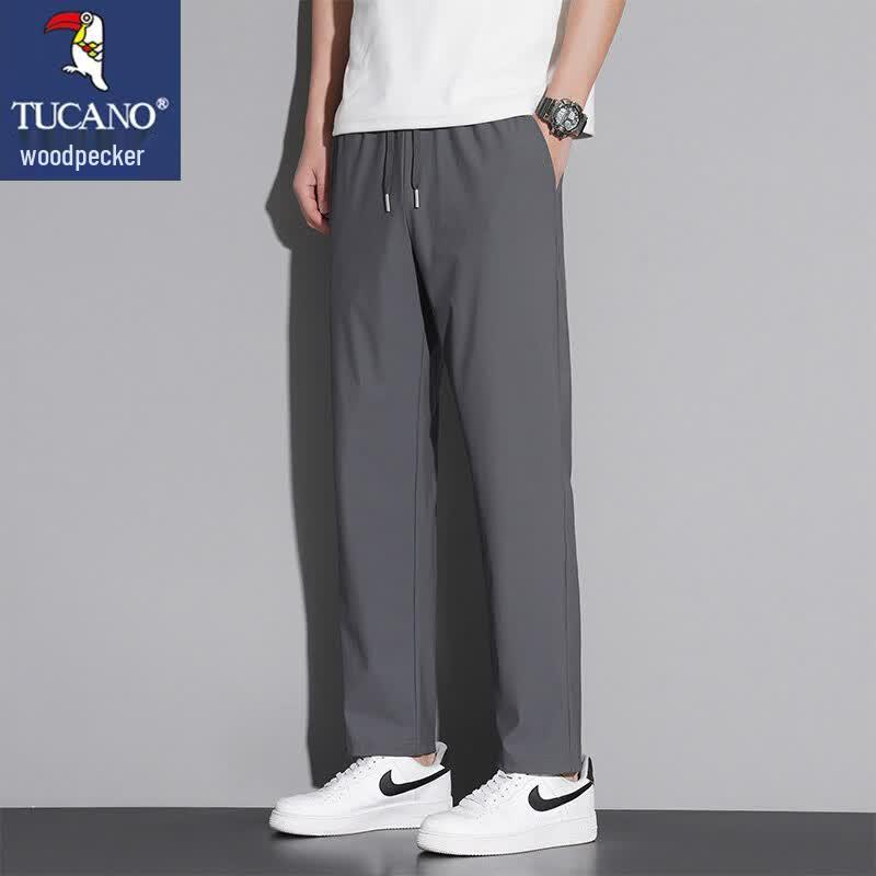 Tucano Men's Ice Silk Quick-Dry Straight Leg Casual Pants