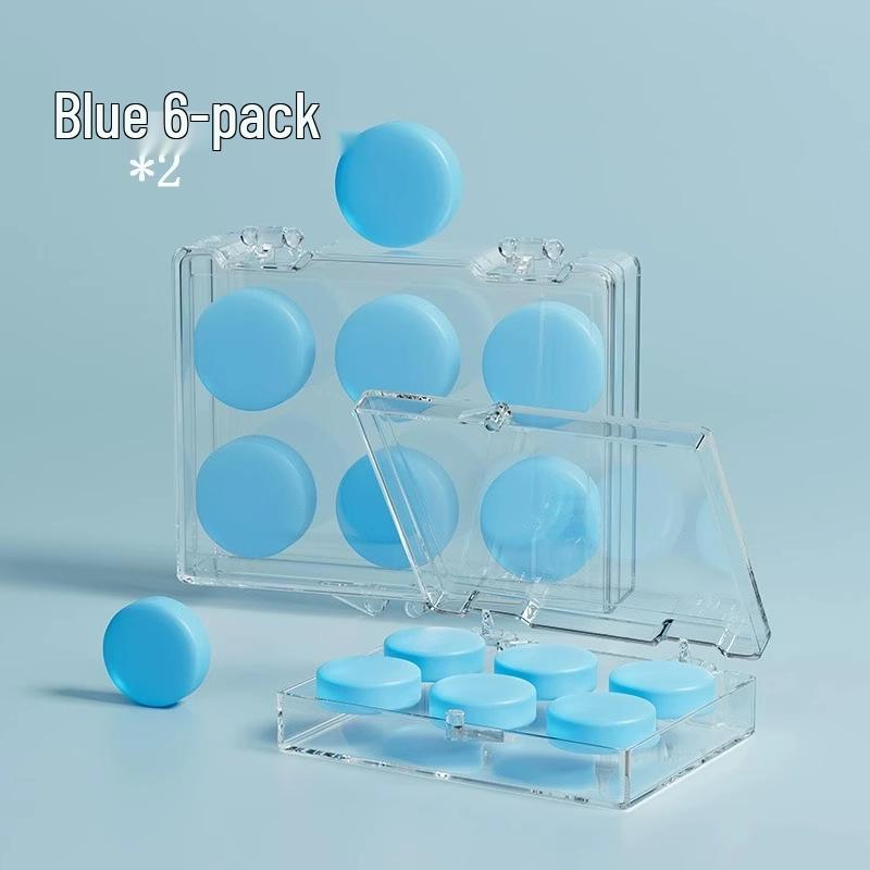 Sleep-Enhanced German Silicone Earplugs: Soundproof, Noise-Reducing, Pain-Free for Studying & Rest