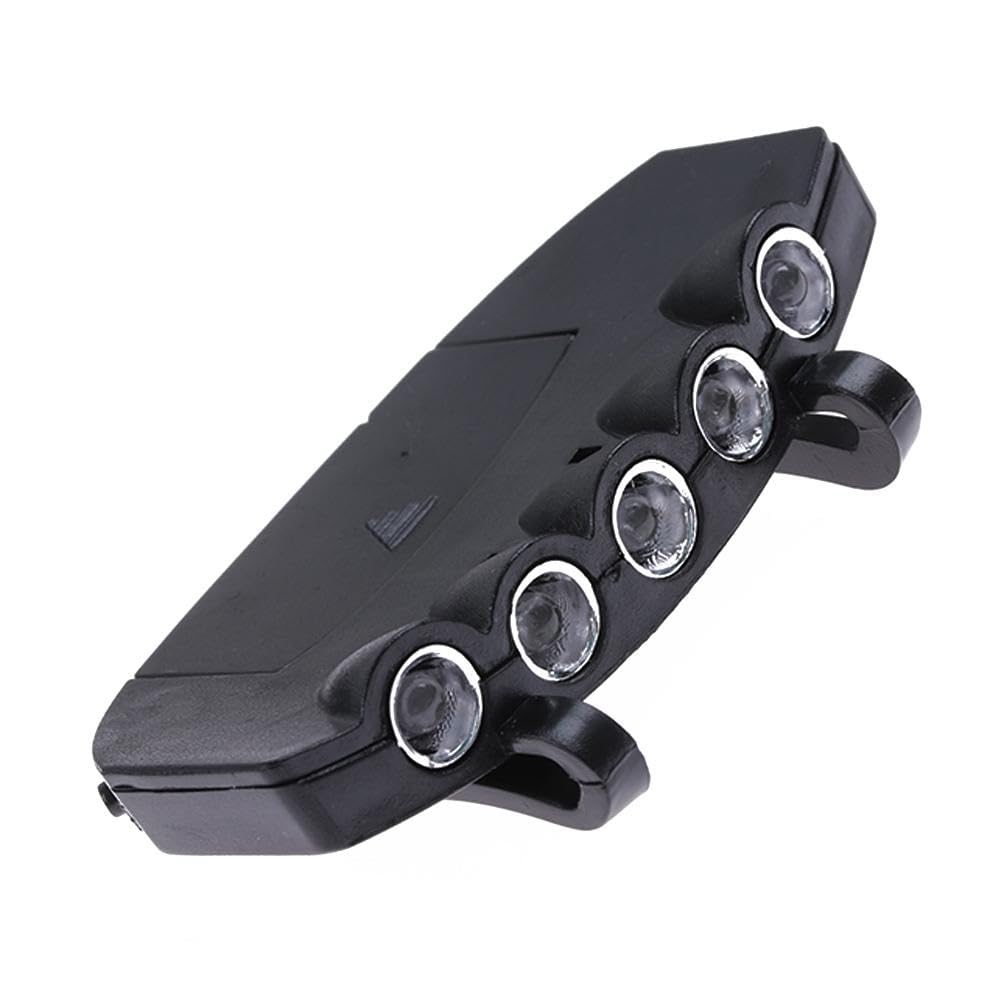 

5 LED Head Cap Hat Light Headlamp Torch for and Outdoor Activities Clip-on Fishing, Camping, Hunting,