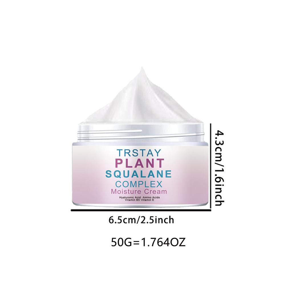 Die Haut ist weiß, mit Feuchtigkeit versorgt und genährt, Faltenreduzierungscreme, sanft und nicht reizend, strafft die Haut und hellt den Teint auf